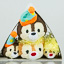 Hong Kong Disneyland Tsum Tsum Fun Fair Chip and Dale Set