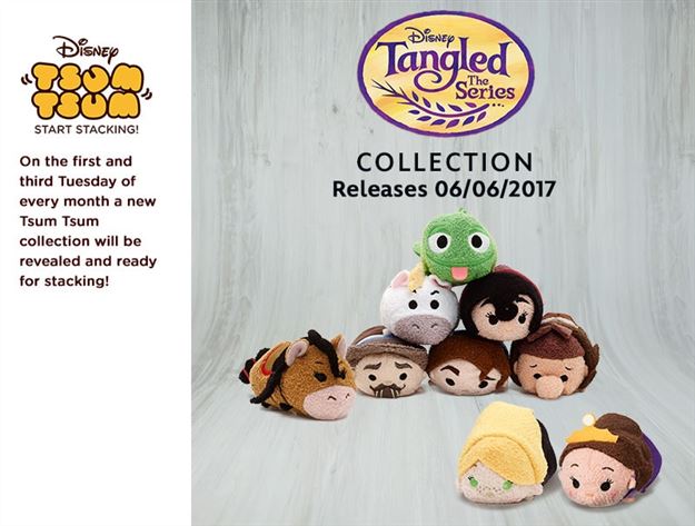 Tsum Tsum Plush News! Tangled the Series Tsum Tsums now available at US Disney Store!