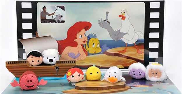 Tsum Tsum Plush News! Little Mermaid and Christmas in Japan, Inside Out at Target and the US Disney Store expands their Tsum Tsum range