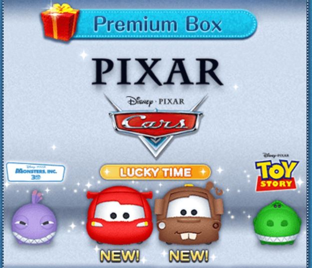 International Game Update! Cars Tsum Tsums added!