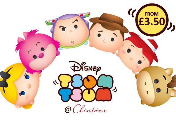 Tsum Tsum Plush News Roundup - Alice and Toy Story at Clinton's and D23 Tsum Tsum News