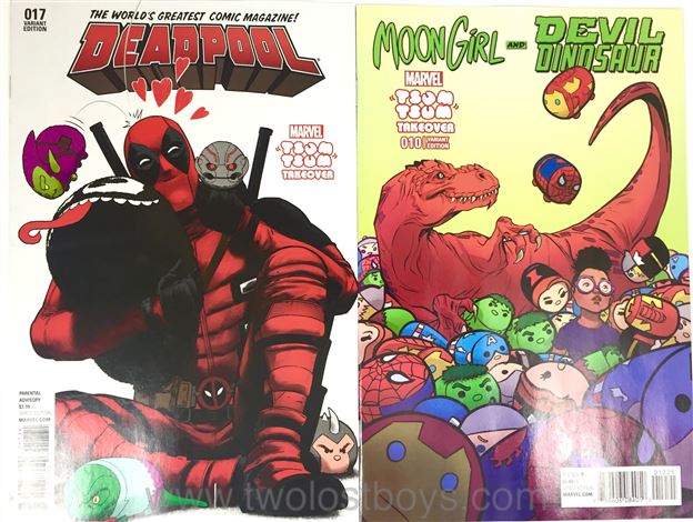 Marvel Tsum Tsum Takeover enters its 3rd week with more Tsum Tsum variant covers this week!