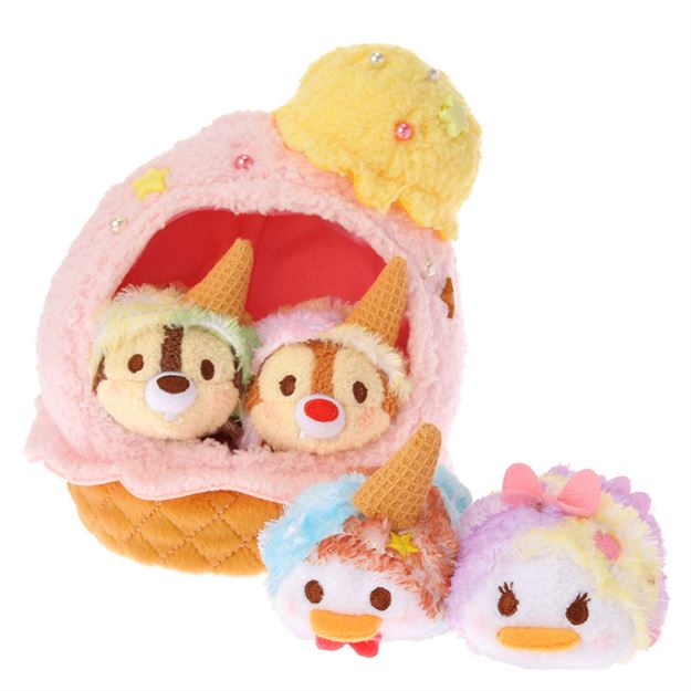 Japanese Disney Store News!  Ice Cream Tsum Tsum Set coming May 3rd!