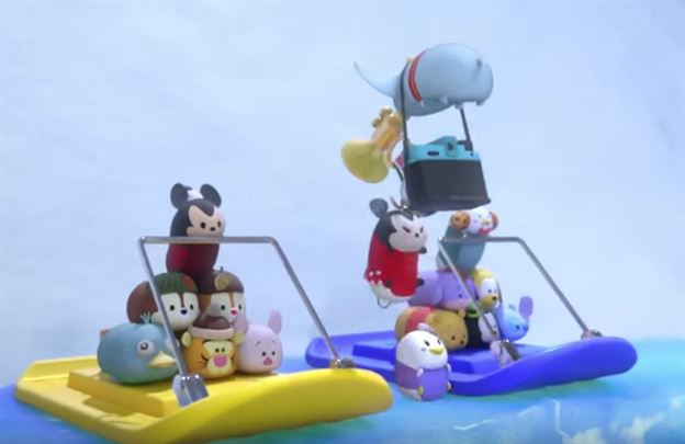 New Tsum Tsum Short - Snow Mountain!