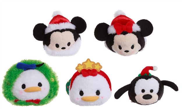 Tsum Tsum Plush News! Preview of Disney Collection Christmas Tsum Tsums