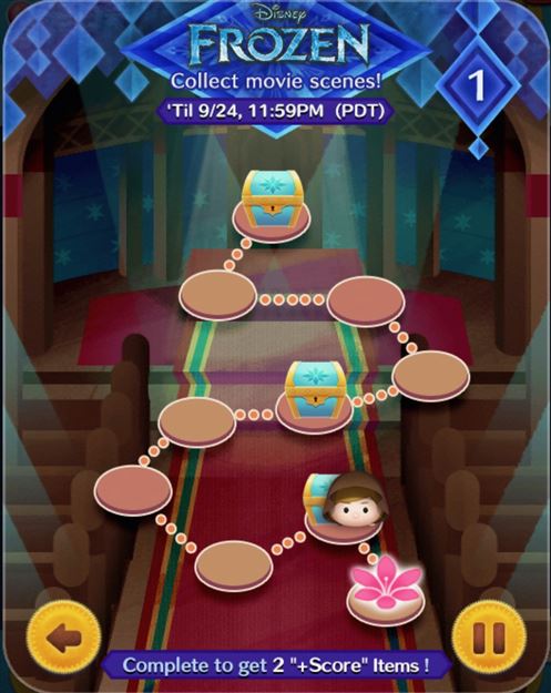 Tsum tsum shop frozen card 10