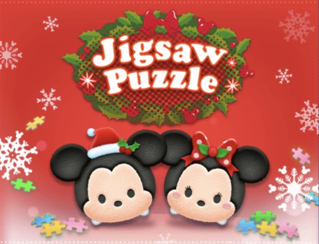 Disney Tsum Tsum Game News! Holiday Jigsaw Puzzle Event now live!!