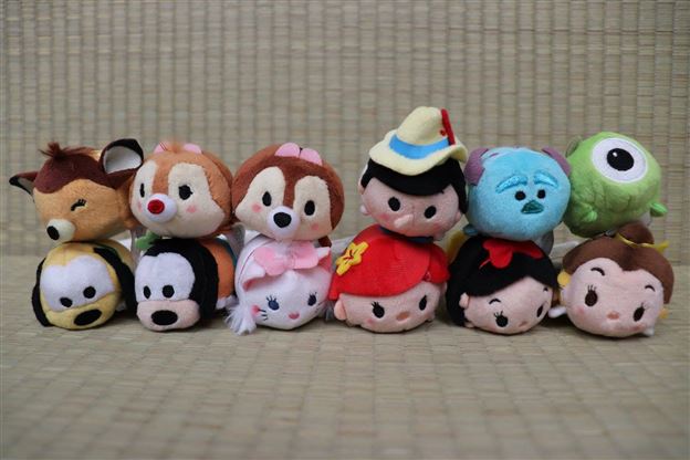 tsum tsum plush sizes