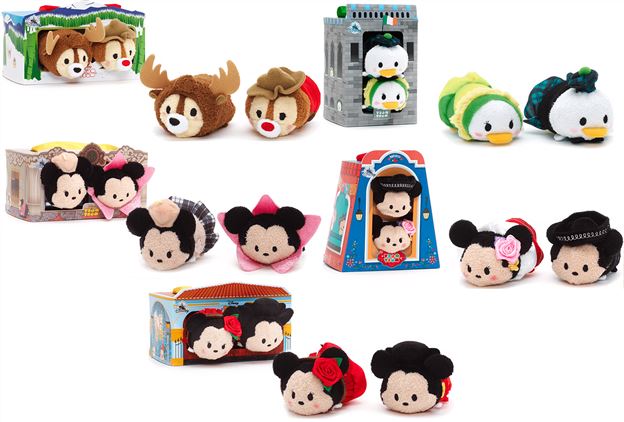 Tsum Tsum Plush News! More City and Country sets coming to UK and European Disney Stores July 4th!