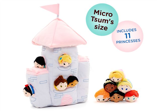 Tsum Tsum Plush News! Princess Micro Tsum Tsum set coming next month!