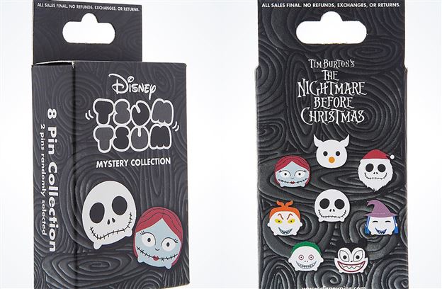 Tsum Tsum Pin News! US Disney Parks release Nightmare Before Christmas Tsum Tsum Pin Set!