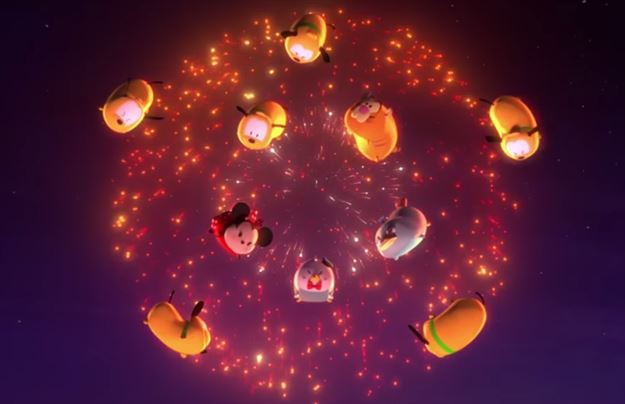 New Tsum Tsum Short - Fireworks!