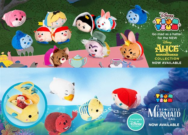 Happy Tsum Tsum Tuesday! Alice in Wonderland released in the US and Finding Dory released in Europe plus more!