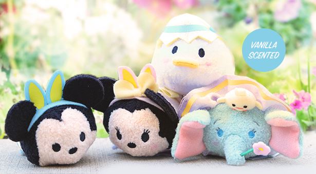 Happy Tsum Tsum Tuesday Easter Tsums Released In The Us Bambi And Beauty And The Beast Set Released In Europe Tsum Tsum Central Blog