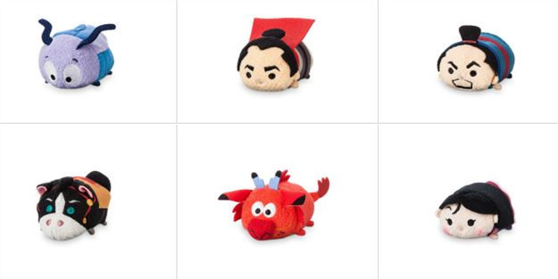 Happy Tsum Tsum Tuesday!  Mulan Tsum Tsums now available!