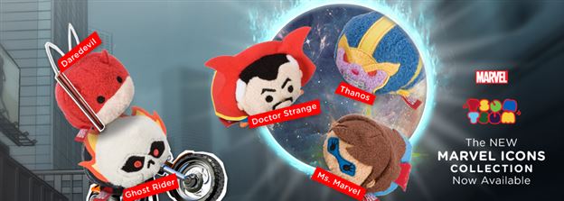 Happy Tsum Tsum Tuesday! Marvel Icons Collection released!