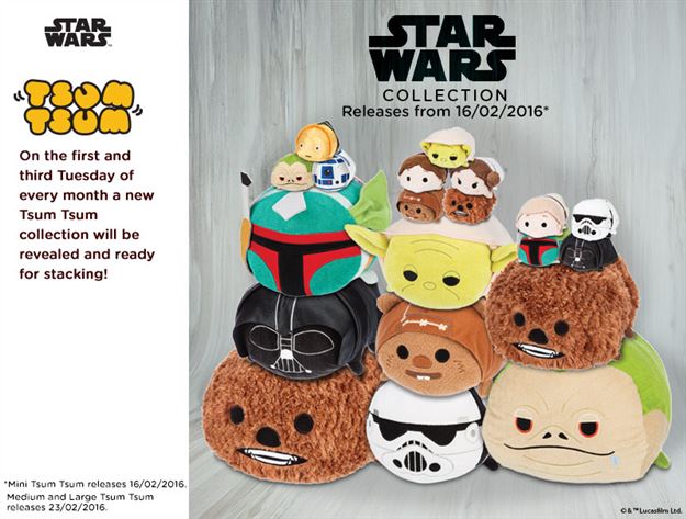 Happy Tsum Tsum Tuesday! Zootopia and Birthday Tsums released! Star Wars in two weeks!