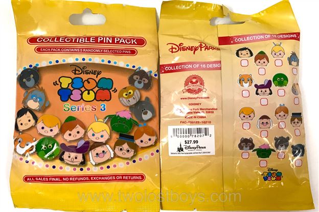 A look at the new Disney Parks Tsum Tsum Series 3 Pins