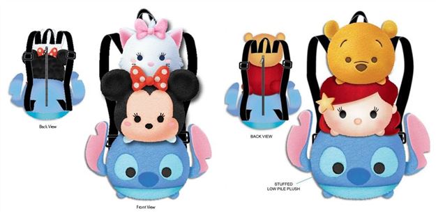 New Tsum Tsum Backpacks now available for pre-order