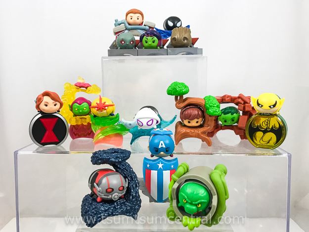 SPIDER-WOMAN Details about    MARVEL TSUM TSUM SUPER LUCKY 3-PACK GREY HULK & FALCON 