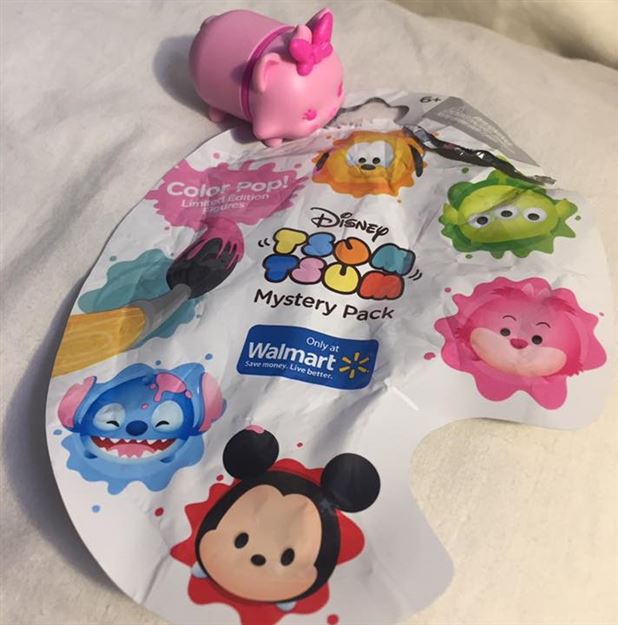 Tsum Tsum Vinyl Series 4 Color Pop Mystery Packs found at Walmart!