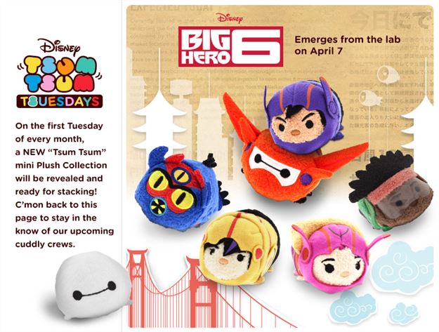 tsum tsum big hero 6