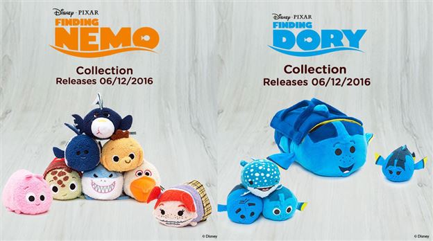 Finding Nemo and Finding Dory Bag Set Coming for the First Tsum Tsum Tuesday in December