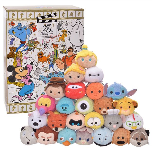 Tsum Tsum Plush News! More details about the Japanese Disney Store 25th Anniversary Tsum Tsum Set!