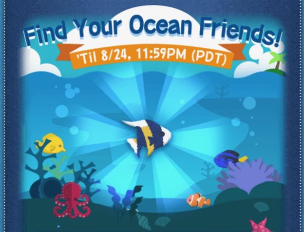 Tsum Tsum Game News! Find Your Ocean Friends Event now live!