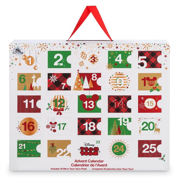 Happy Tsum Tsum Tuesday!  Disney Store releases Christmas Tsum Tsums and Advent Calendar!