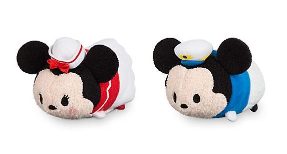Tsum Tsum Plush News!  Disney Cruise Line Mickey and Minnie now available on line!