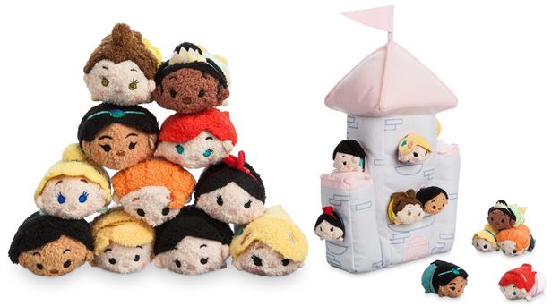 Happy Tsum Tsum Tuesday! Disney Princess Micro Castle set now available at the US Disney Store!